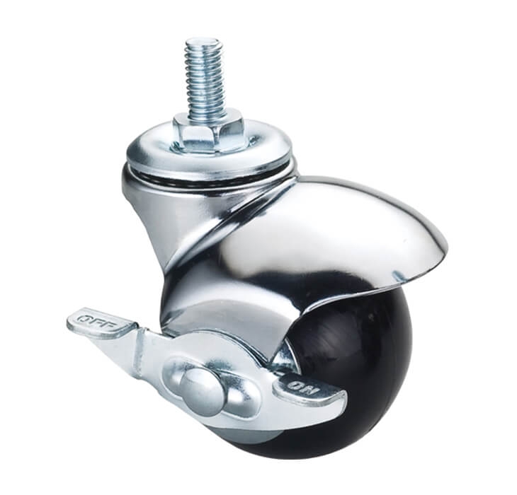 50mm Rubber Ball Caster-1